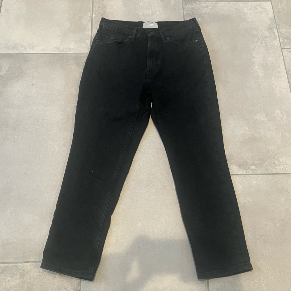 Everlane women’s original cheeky jeans 29 black
